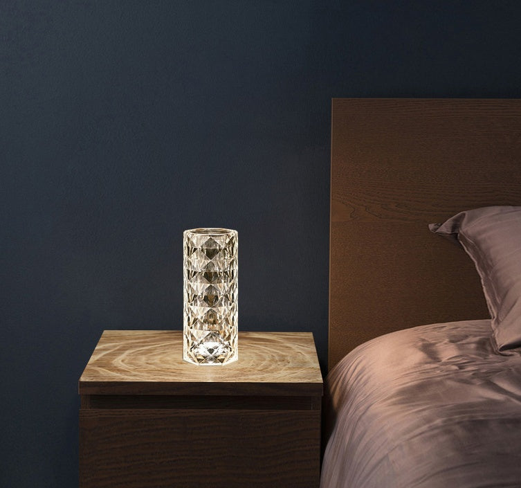 Nordic Crystal Lamp USB Lamp Decor