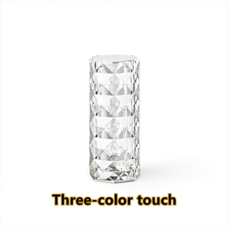 Nordic Crystal Lamp USB Lamp Decor
