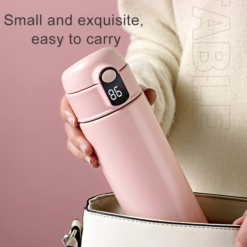 316 Stainless Steel Insulation Cup Large Capacity Children's Water Bottle With Straw